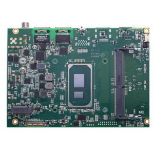 Axiomtek CAPA55R Embedded  Board, 11th Gen Intel Core i7/i5/i3 & Celeron, LVDS, HDMI, DP++, GbE LAN & 2.5 GbE LAN